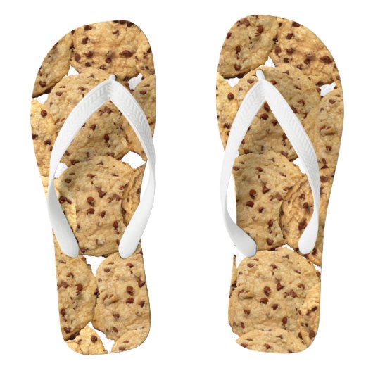 Homemade Chocolate Chip Cookies Teenslippers (Voetbed)
