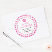 Homemade Chocolate Covered Pretzels Label (Envelop)