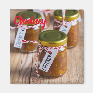 Homemade Chutney uienananananas cadeau Magneet