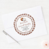 Homemade Coconut Truffles Label (Envelop)