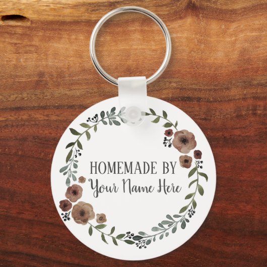Homemade Cookie Cake Craft Floral Wreater Sleutelhanger (Voorkant)