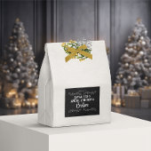 Homemade Crackers Aesthetisch Zwart Voedselcontainer Etiket