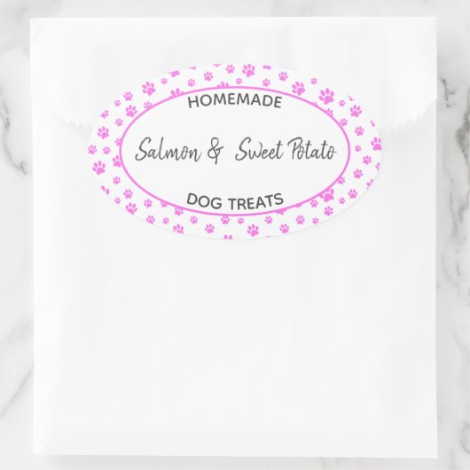 Homemade Dog Treat Label (Tas)