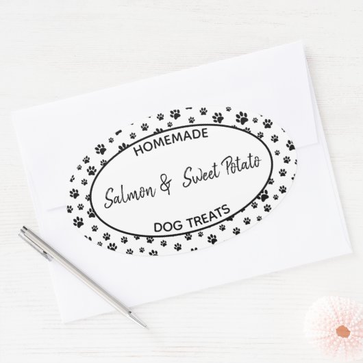 Homemade Dog Treat Label (Envelop)