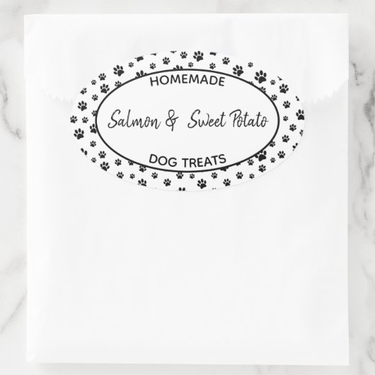 Homemade Dog Treat Label (Tas)