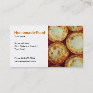 Homemade Food Visitekaartje