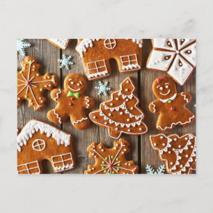 Homemade Gingerbrood Cookies Briefkaart