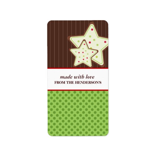 Homemade Goodies Gift Label Stickers (Voorkant)