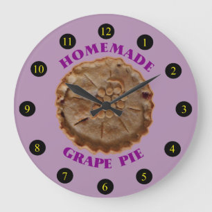 Homemade Grape Pie Grote Klok