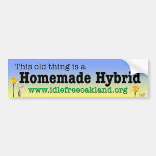 Homemade Hybrid Bumpersticker