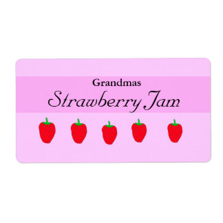 Homemade Jam Label