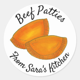 Homemade Jamaican Beef Patties uit de keuken van Ronde Sticker