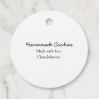 Homemade-kokers voegen jouw tekst-naam toe, aangep