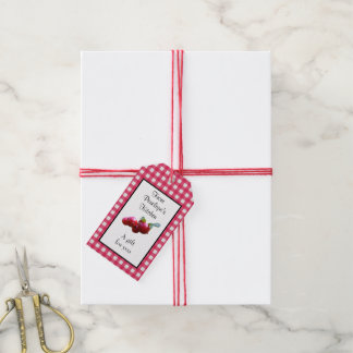 Homemade met Love Cranberry Chutney Red Gingham Cadeaulabel