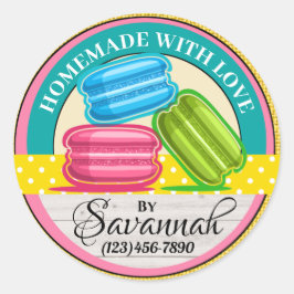 Homemade met Love Sticker