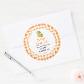 Homemade Orange Loaf Cake Label (Envelop)