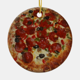 Homemade Pizza One Sided Ornament