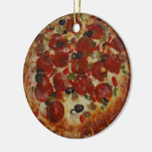 Homemade Pizza One Sided Ornament (Links)