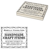 Homemade Products Label Rubberstempel (Gestempeld)