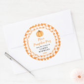 Homemade Pumpkin Muffins Label (Envelop)