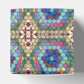 Homemade Quilt Favor Box Bedankdoosjes (Bovenkant)