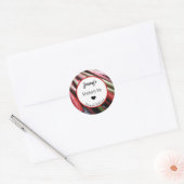Homemade Rhubarb Pie Sticker (Envelop)