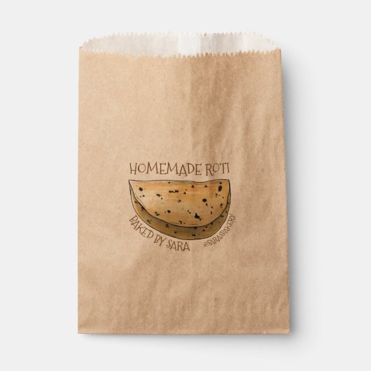 Homemade Roti Indian Chapati Bread van Bedankzakje (Voorkant)