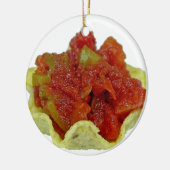 Homemade Salsa Keramisch Ornament (Links)