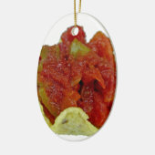 Homemade Salsa Keramisch Ornament (Links)