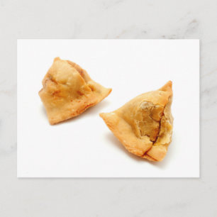 Homemade samosas briefkaart