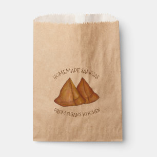 Homemade Samosas Indian Food uit de keuken van Bedankzakje