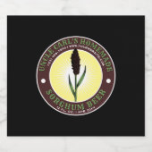 Homemade Sorghum Beer Label Sjabloon Bier Etiket (Enkel label)