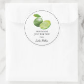 Homemade speciaal voor jou limoen label (Tas)