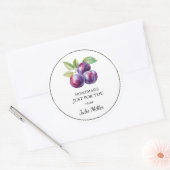 Homemade speciaal voor u pruim label (Envelop)