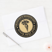 Homemade Sugar Beet Syrup Label Sjabloon (Envelop)