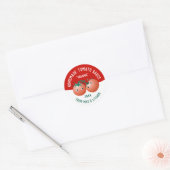 Homemade tomato Sauce Label met aangepaste tekst (Envelop)
