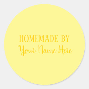 Homemade van Bakery Cookie Cake Bright Fun Ronde Sticker