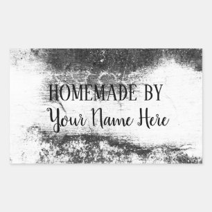Homemade van Bakery Cookie Cake Craft Rechthoekige Sticker