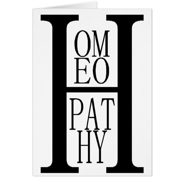 Homeopathie (Voorkant)