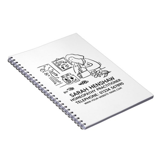 Homeopathische Homeopathie Praktische Notitieboek (Rechterzijde)