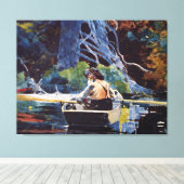 Homer - Adirondack Guide Canvas Afdruk (Insitu (Houten vloer))