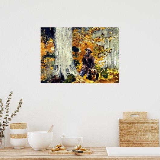 Homer - Adirondack Woods Poster (Keuken)