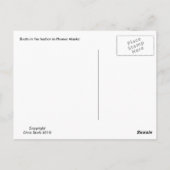 Homer Alaska Briefkaart (Achterkant)