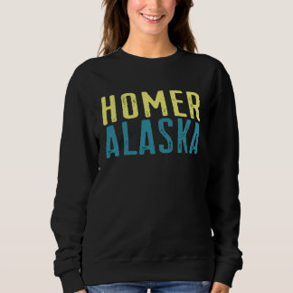 Homer Alaska Pacific Coast Stacte Trui
