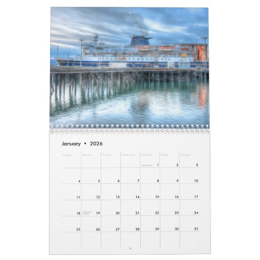 Homer Alaska Photo Wall Agenda 2013 Kalender (Jan 2026)