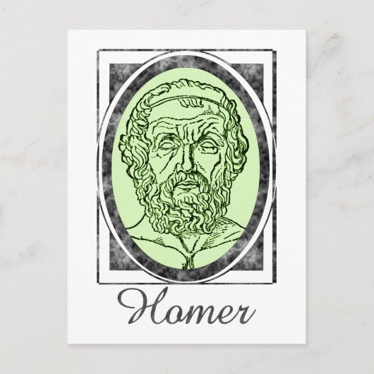 Homer Briefkaart (Voorkant)