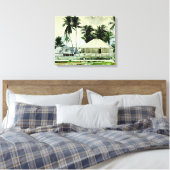 Homer - Cabins, Nassau Canvas Afdruk (Insitu (Slaapkamer))