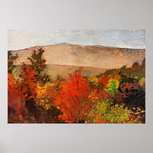 Homer - Herfst Boomtoppen,  Poster (Voorkant)