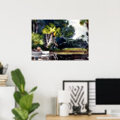 Homer - Homosassa Jungle Poster (Thuiskantoor)