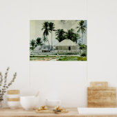 Homer - Hutten, Nassau Poster (Keuken)